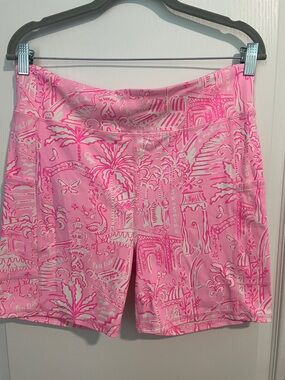 Lilly Pulitzer High Rise Weekender Bike Shorts XL